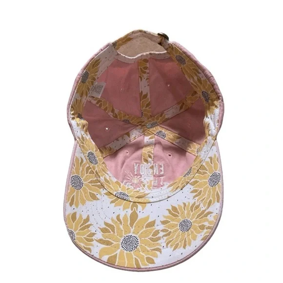 Time and Tru Dusty Rose Blush Cap with Embroidery - Picture 9 of 13